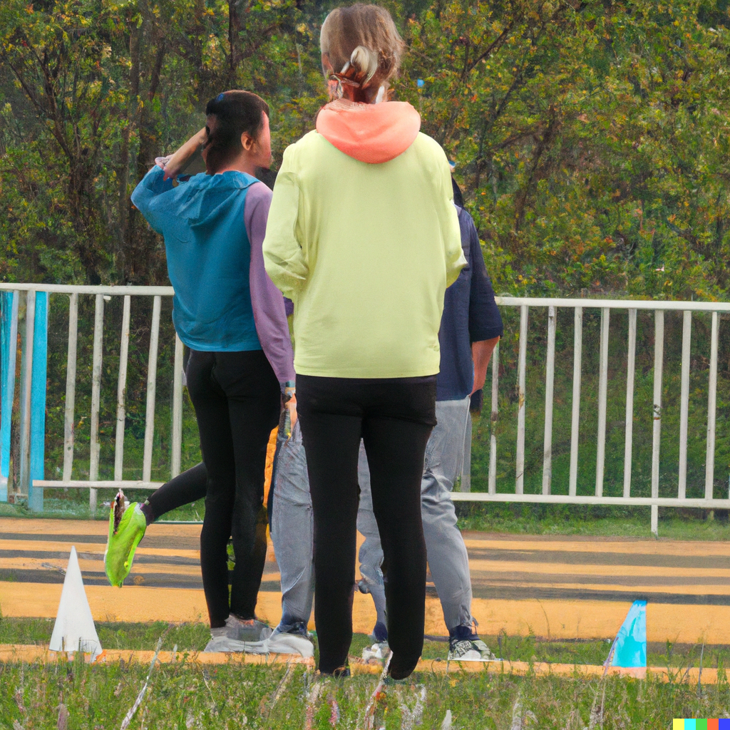Des stagiaires donnant cours à des jeunes