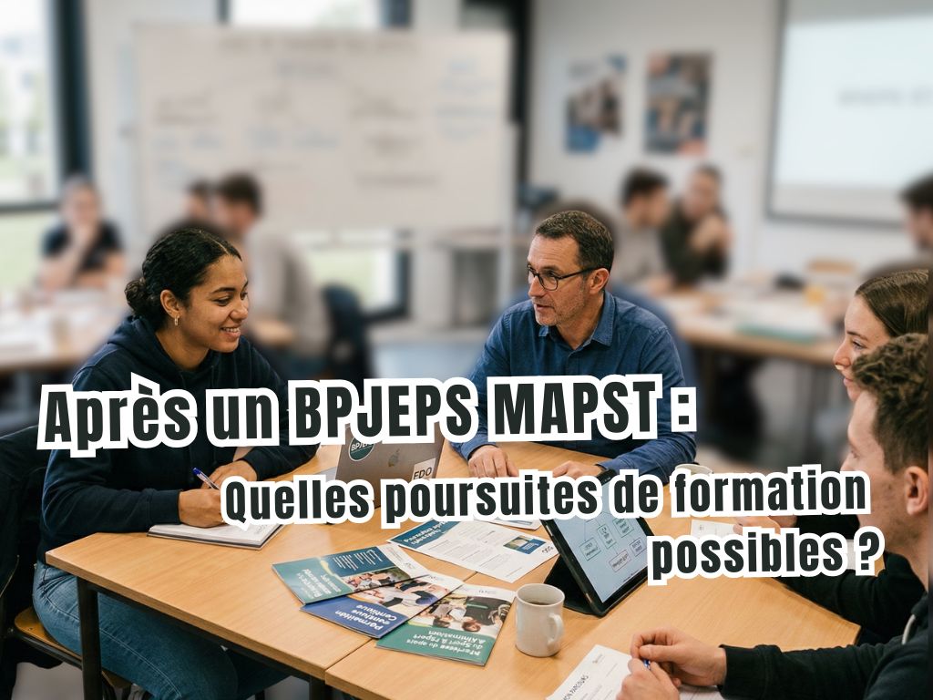 Après un BPJEPS MAPST : quelles poursuites de formation possibles ?