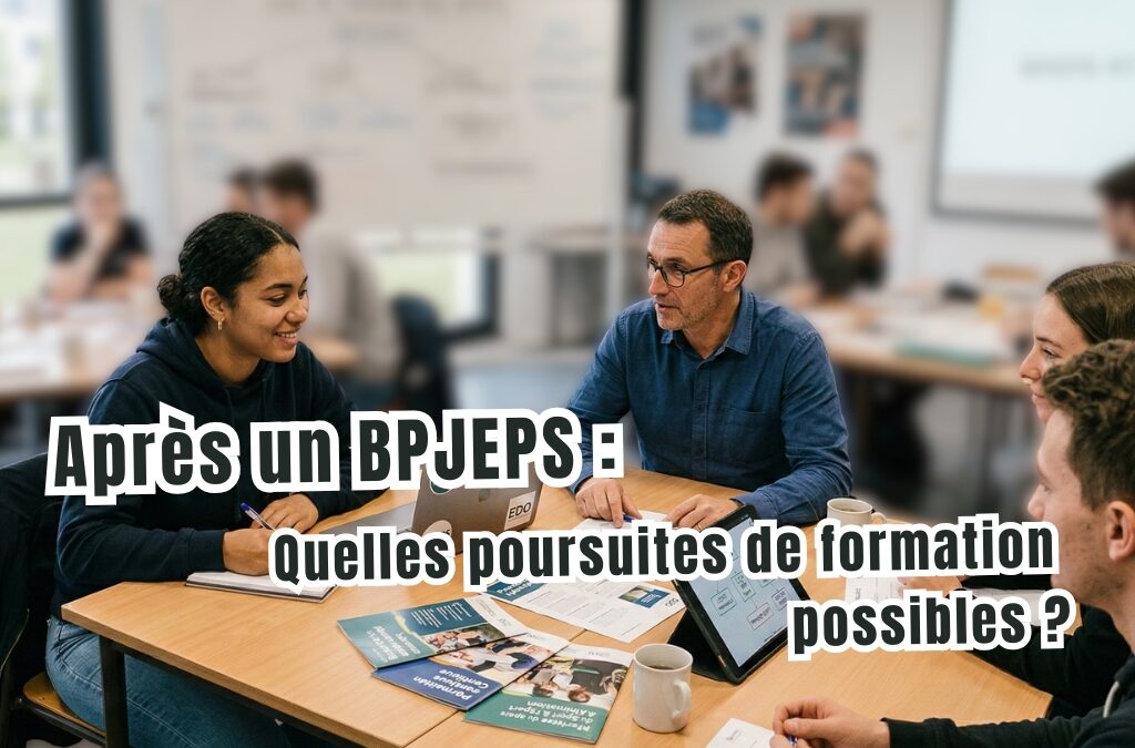 Après un BPJEPS : quelles poursuites de formation possibles ?