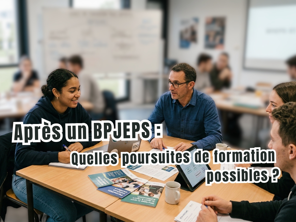 Après un BPJEPS : quelles poursuites de formation possibles ?
