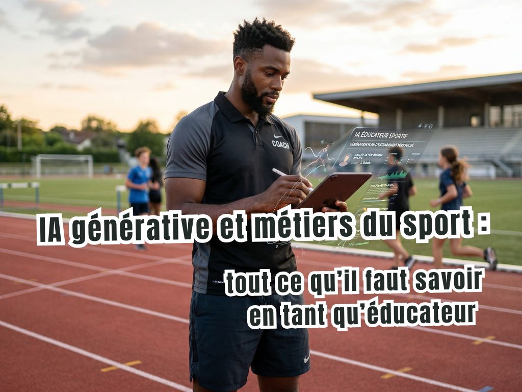IA générative et métiers du sport : tout ce qu&rsquo;il faut savoir en tant qu&rsquo;éducateur